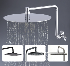 조정 가능한 솔리드 브래스 샤워 팔 연장