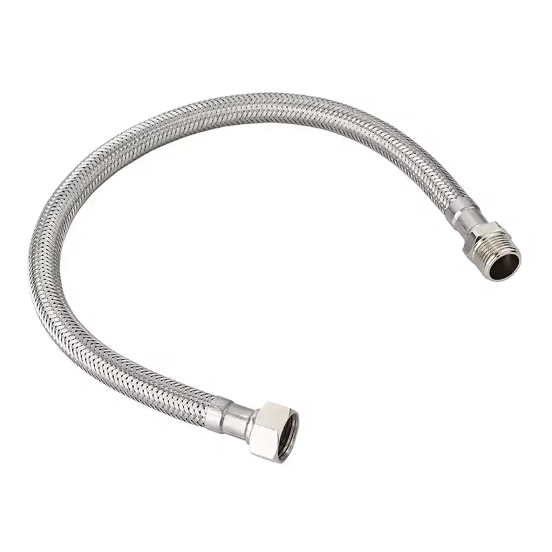 Stainless Steel Braided Flexible Hoses for Bathroom Stainless Steel Braided Flexible Hoses for Bathroom