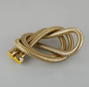 멀티 사이즈 스테인레스 스틸 샤워 호스, 비데 분무기 및 화장실 앵글 밸브 용 방폭 EPDM 풀 아웃 튜브