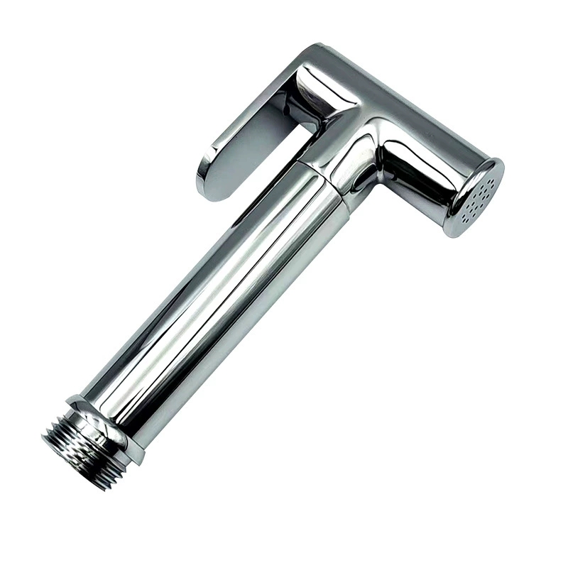 둥근 고압 비데 스프레이어, 강력한 청소를 위한 부스터 화장실 스프레이 건